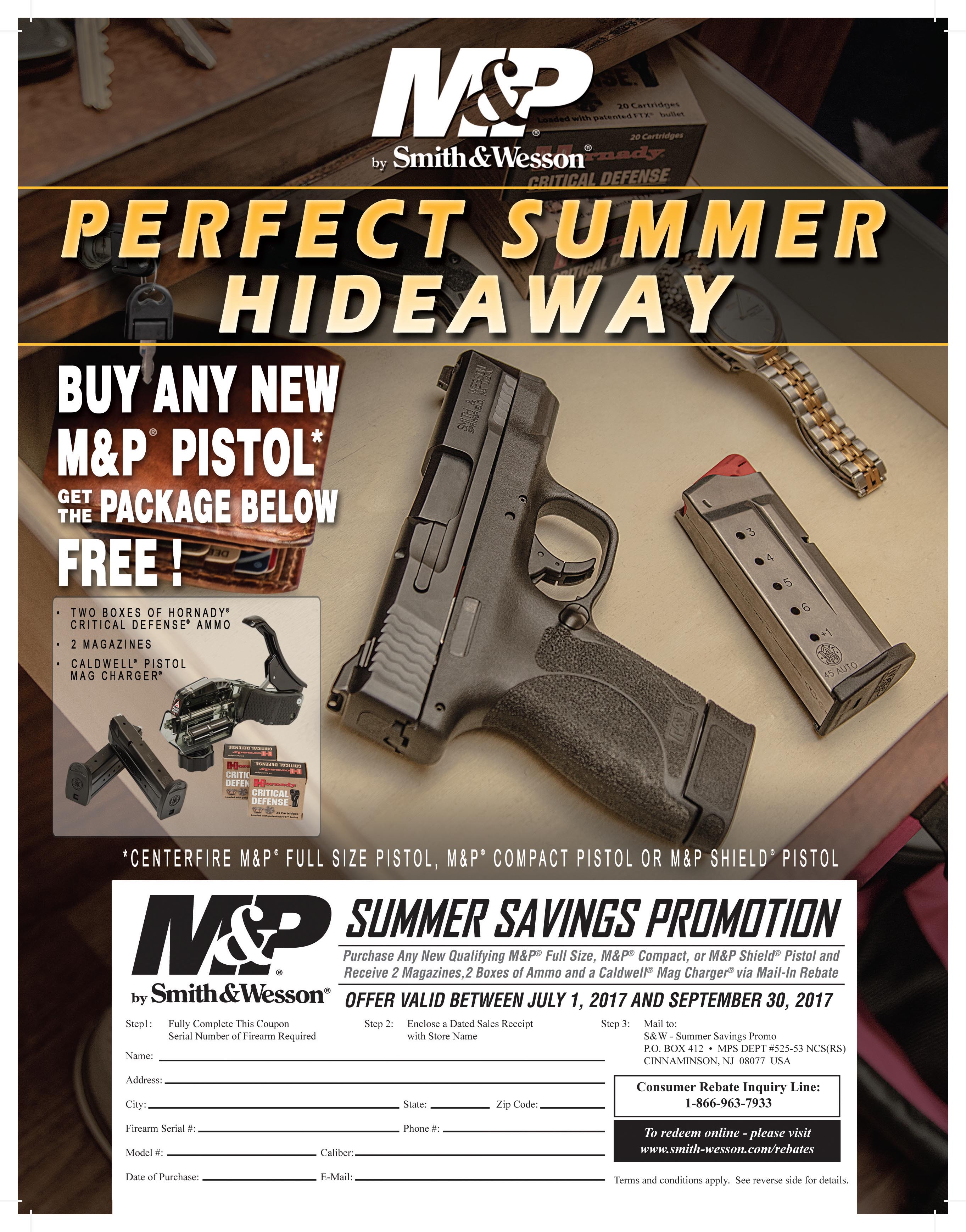 Smith Wesson Summer Rebate SimTrainer
