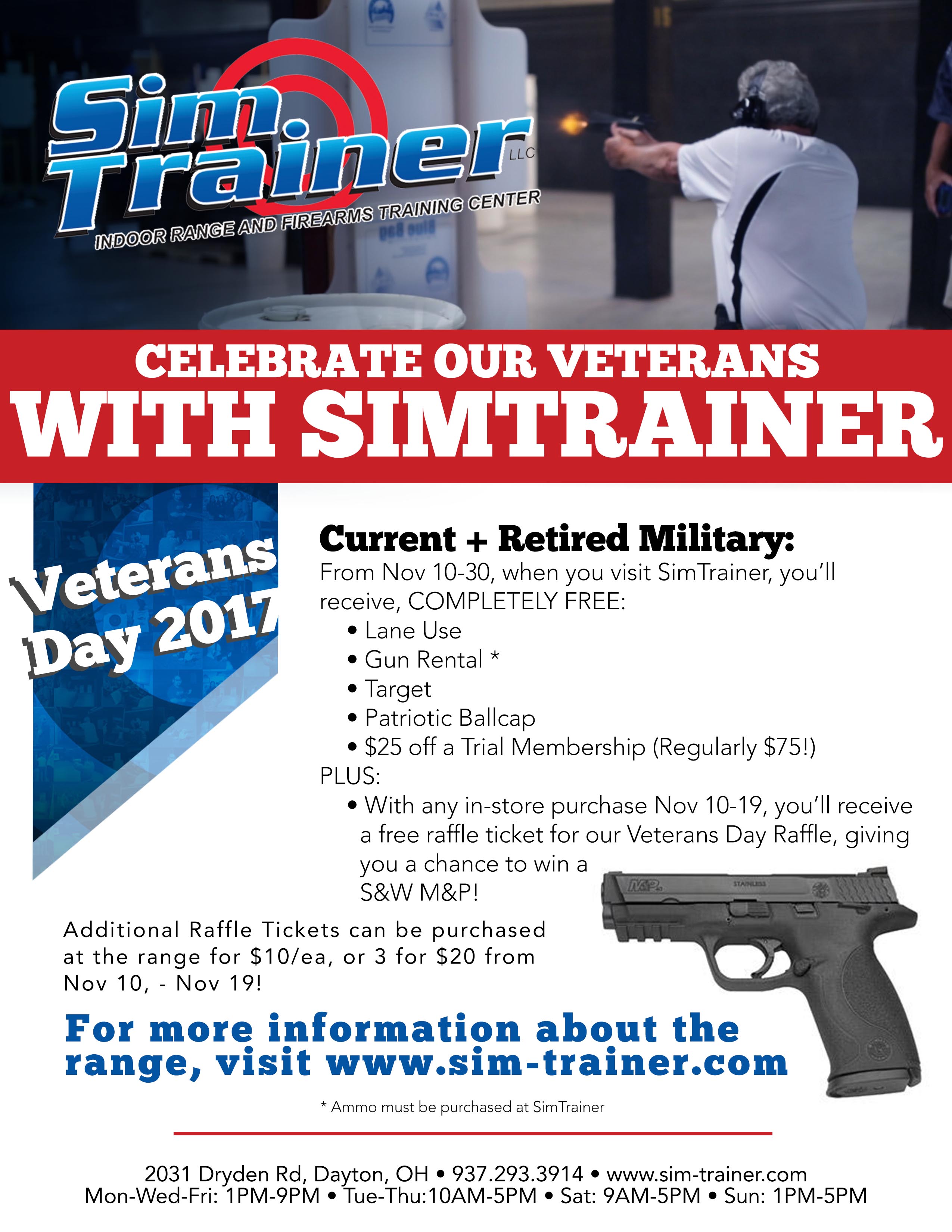 Veterans Day at SimTrainer