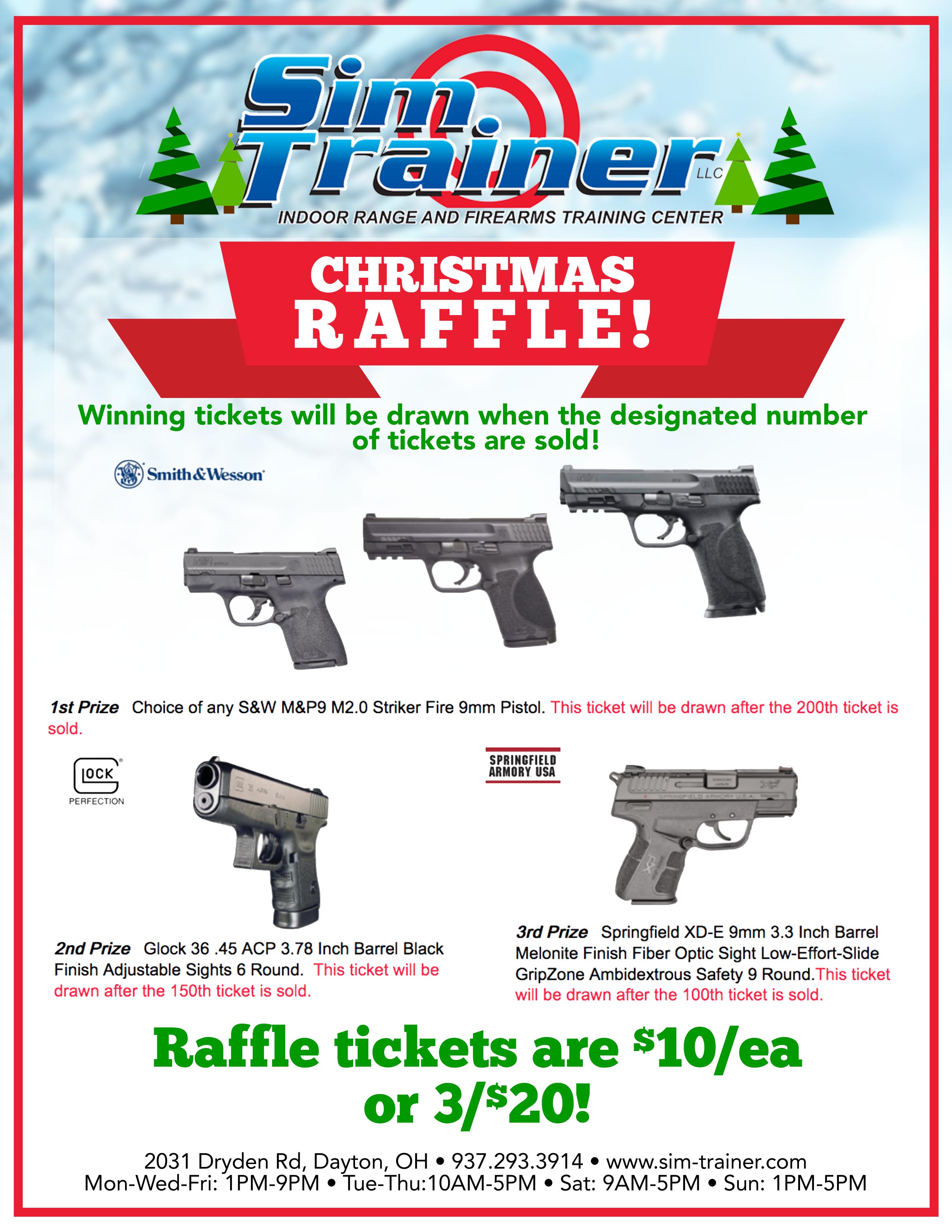 Our Christmas Raffle is STARTING NOW!